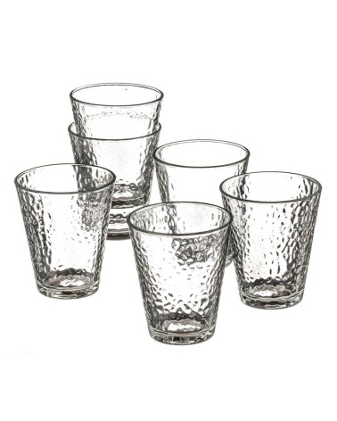 Set 6 vaso de cristal de 230 ml